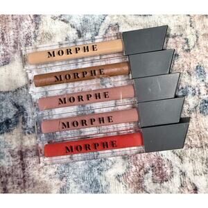 Morphe Lip Gloss Bundle of 5 Discontinued Shades Full Size